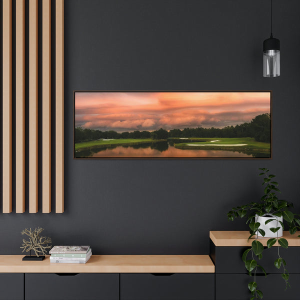 "Fazio's Sunset" Gallery Canvas Wraps, Horizontal Frame